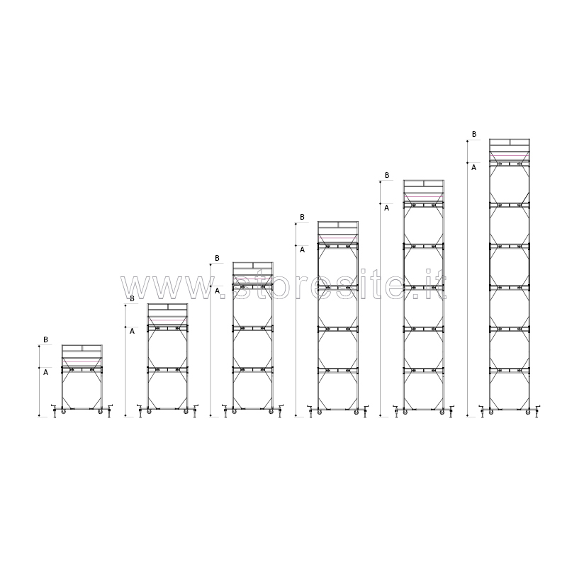 Set Di 4 Rotelle Per Scrivania Ad Angolo Ruote Con Freno Per Destin II - Foto 3