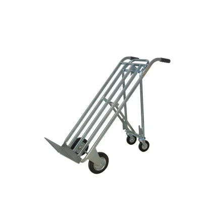 Carrello trasformabile professionale zincato 4 ruote