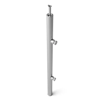 Montante interno vetro V2 R6 Inox