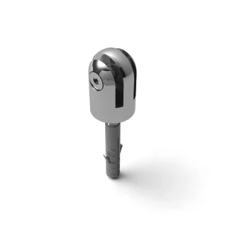 Base montate H 40 R1-308A inox lucidato