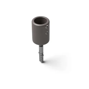 Base nottolino tondo a terra R2 Bronzo