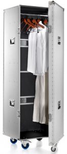 Baule in alluminio anodizzato Flight cases GRINTA/CAR/V160