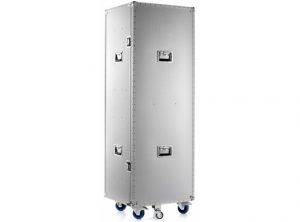 Baule in alluminio anodizzato Flight cases GRINTA/CAR/V160