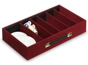 Bauletto 4 cassetti H 80 mm con scomparti regolabili 301/CS/80D