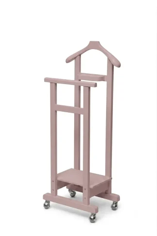 Mimmo indossatore in faggio massello colore Faggio tinto rosa antico