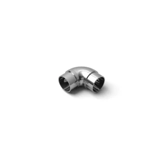 Raccordo 90° corr. inox Ø42,4x2 C3