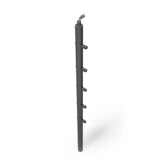 Montante esterno 5 correnti Ø 12 L. 1250 R13 Bronzo