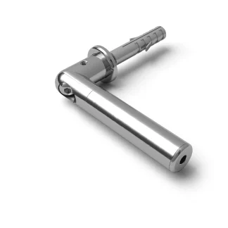 Snodo tirante correnti a muro e lamiera R10 Inox cod. R10-110A-IN