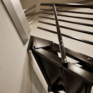 Scala a rampa per interni ad altezza variabile Flex