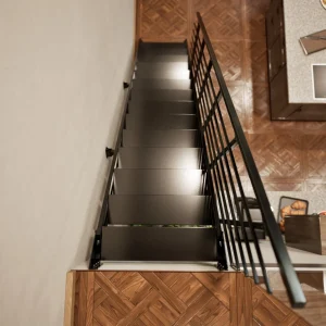 Scala a rampa per interni ad altezza variabile Flex