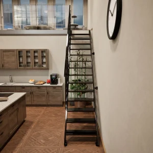 Scala a rampa per interni ad altezza variabile Flex