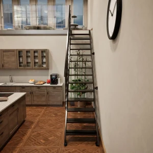 Scala a rampa per interni ad altezza variabile Flex
