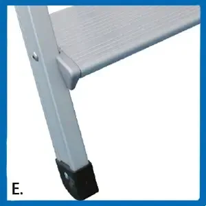 Scale in alluminio salita singola SD1 COMFORT