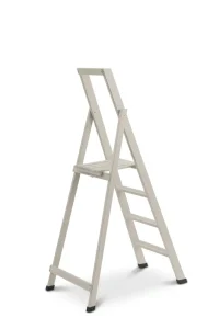 Scale per per la casa HOME in legno 4 gradini finitura H25 laccato corda