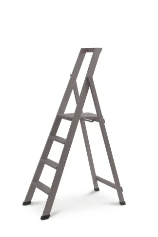 Scale per per la casa HOME in legno 4 gradini finitura H16 tinto grigio
