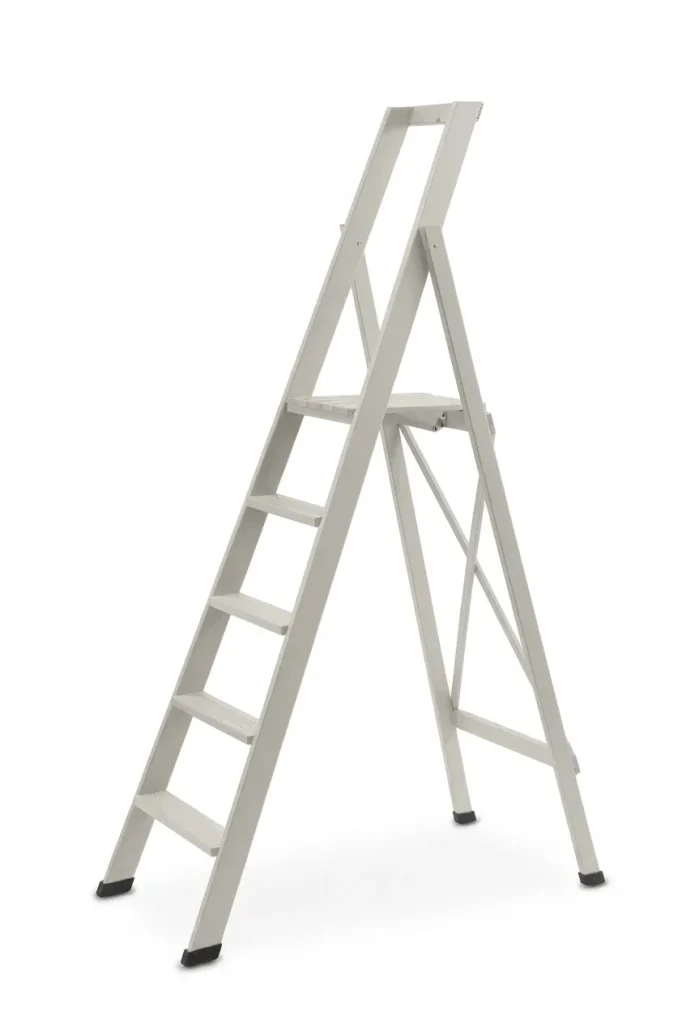 Scale per per la casa HOME in legno 5 gradini finitura H25 laccato corda