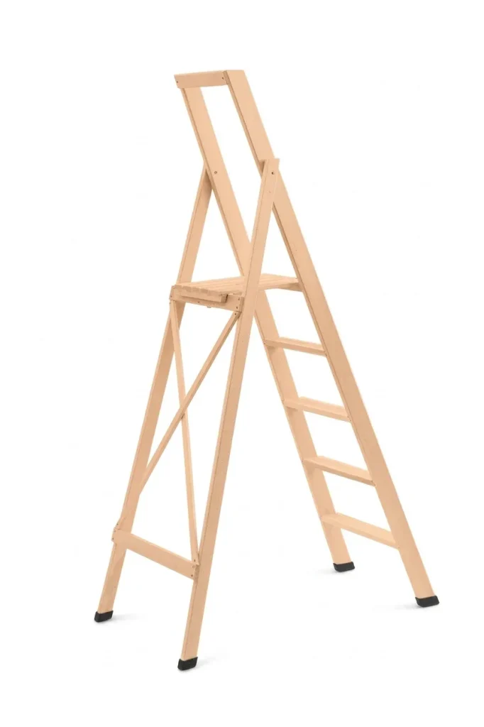 Scale per per la casa HOME in legno 5 gradini finitura F3 Naturale