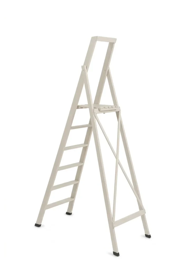 Scale per per la casa HOME in legno 6 gradini finitura H25 laccato corda