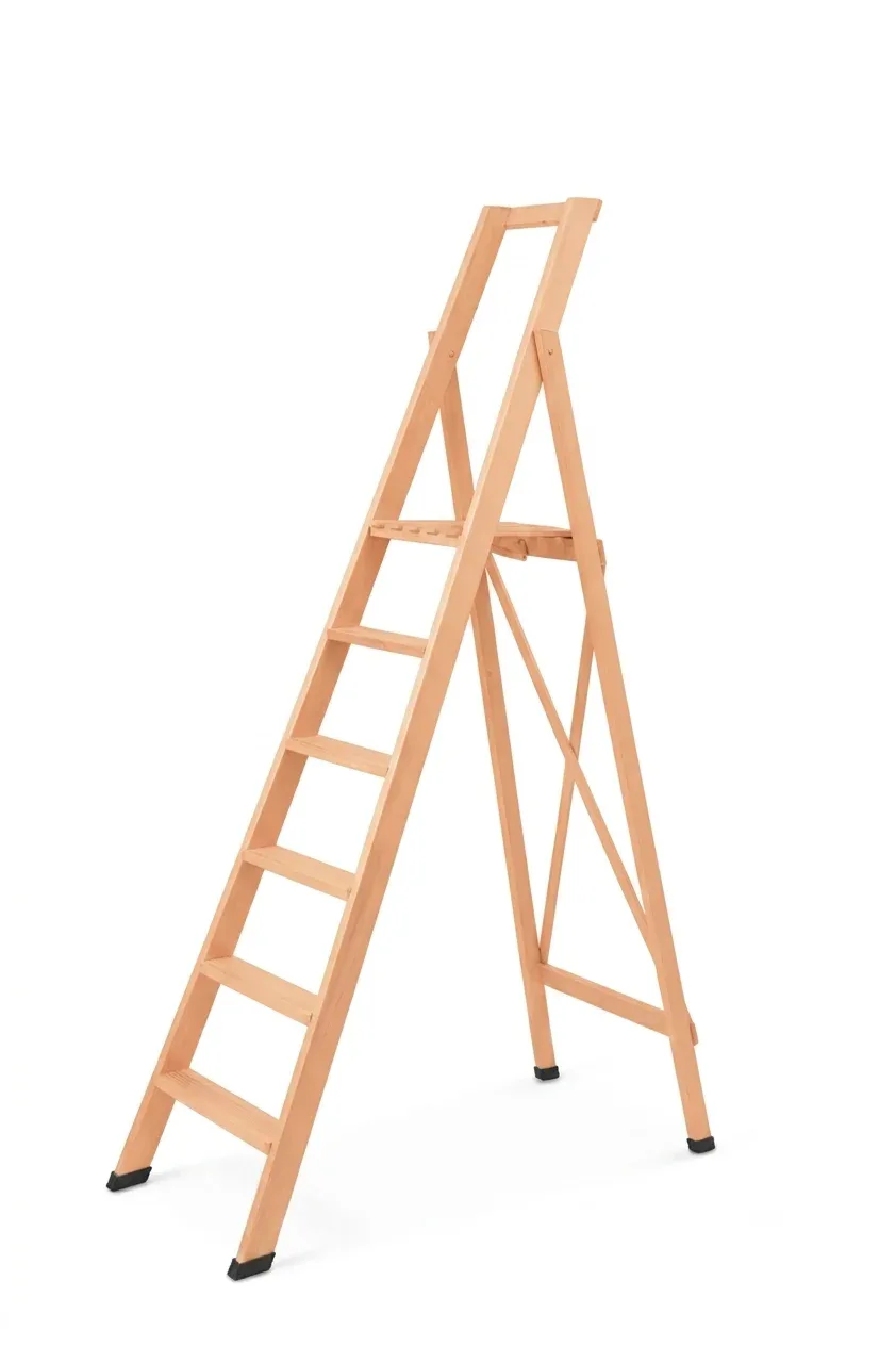 Scale per per la casa HOME in legno 6 gradini finitura F3 Naturale