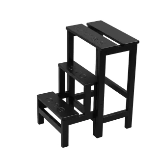 Sgabello Happy numbers H20 nero