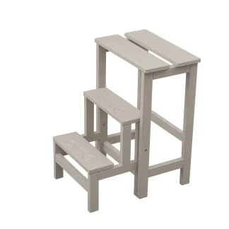 Sgabello Happy numbers H26 grigio chiaro