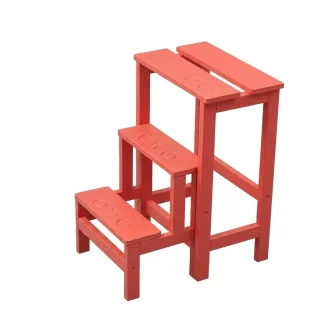 Sgabello Happy numbers H12 rosso