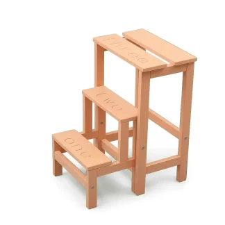 Sgabello Happy numbers F3 faggio naturale