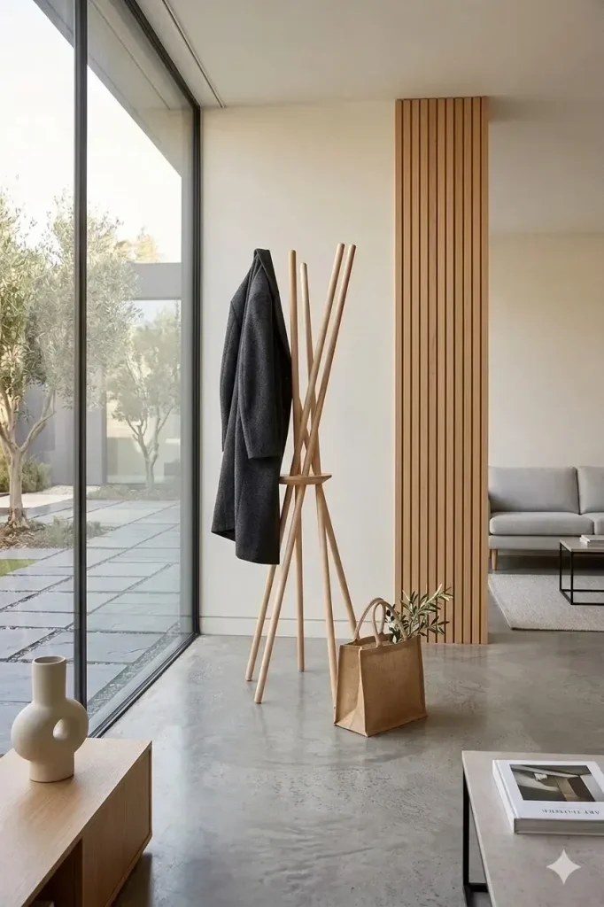 Appendiabiti Stecco Elemento d'arredo in faggio massello utile in ogni ambiente