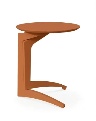 Tavolino pighevole Foldme multistrato tinto ciliegio