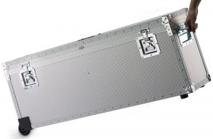 Baule in alluminio con due ruote laterali GRINTA/105/R