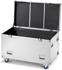Baule in alluminio anodizzato Flight cases GRINTA/110/CAR